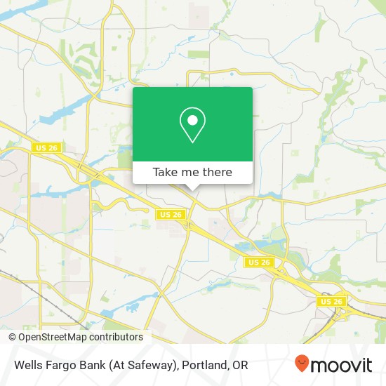 Wells Fargo Bank (At Safeway) map