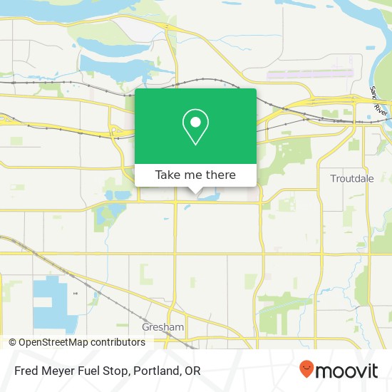 Fred Meyer Fuel Stop map