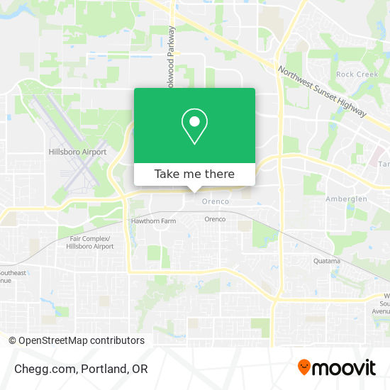 Mapa de Chegg.com