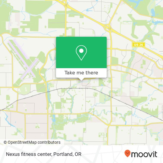 Mapa de Nexus fitness center
