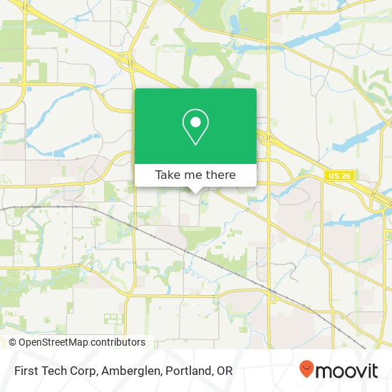 Mapa de First Tech Corp, Amberglen
