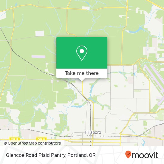 Glencoe Road Plaid Pantry map