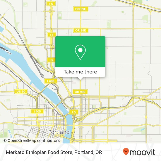 Merkato Ethiopian Food Store map