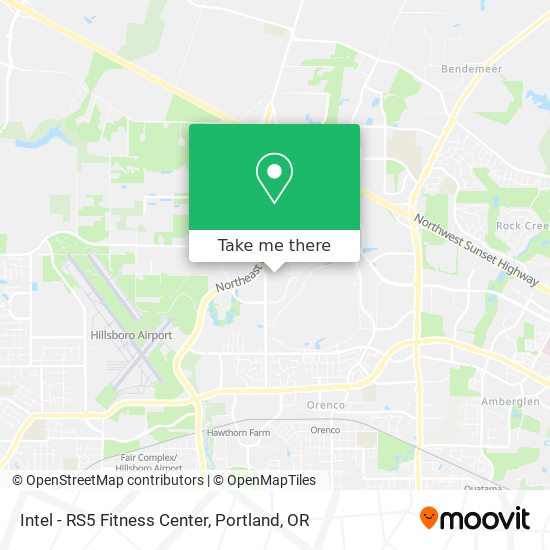 Intel - RS5 Fitness Center map