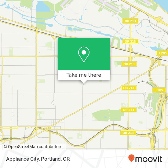 Appliance City map