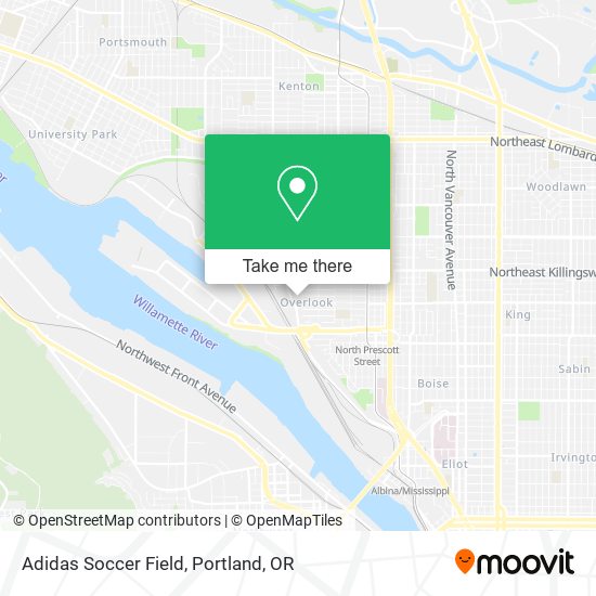 Adidas Soccer Field map