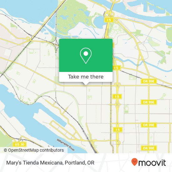 Mary's Tienda Mexicana map