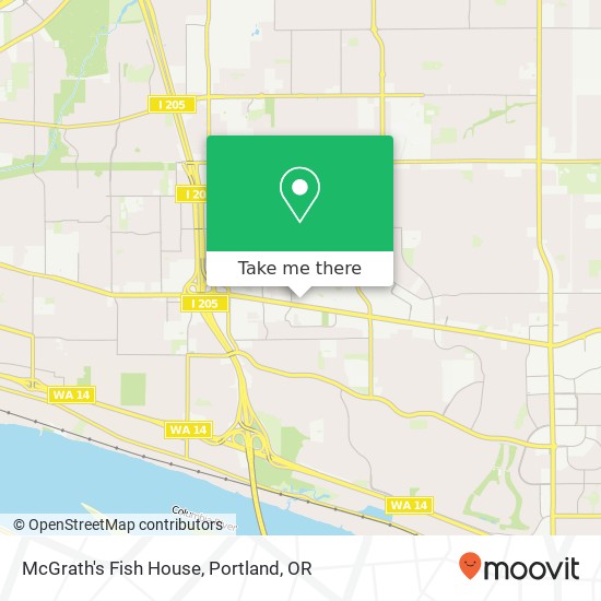 McGrath's Fish House map