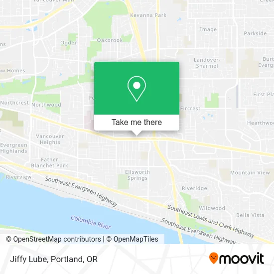 Jiffy Lube map