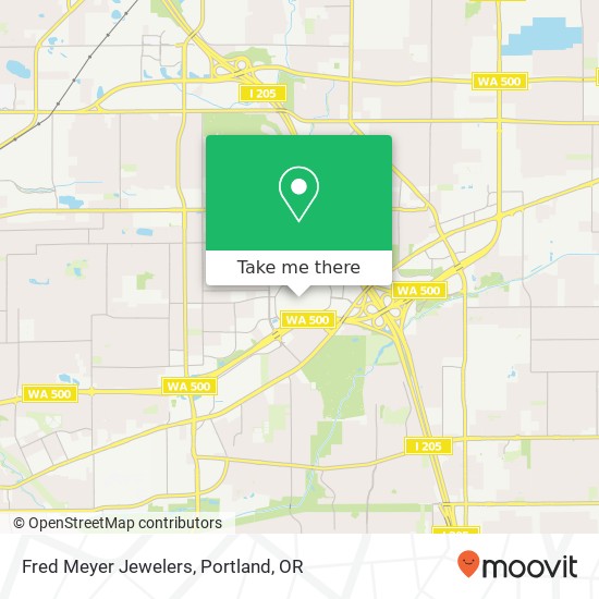 Fred Meyer Jewelers map