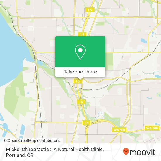 Mickel Chiropractic :: A Natural Health Clinic map