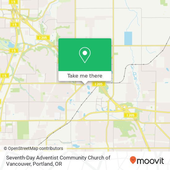 Seventh-Day Adventist Community Church of Vancouver map
