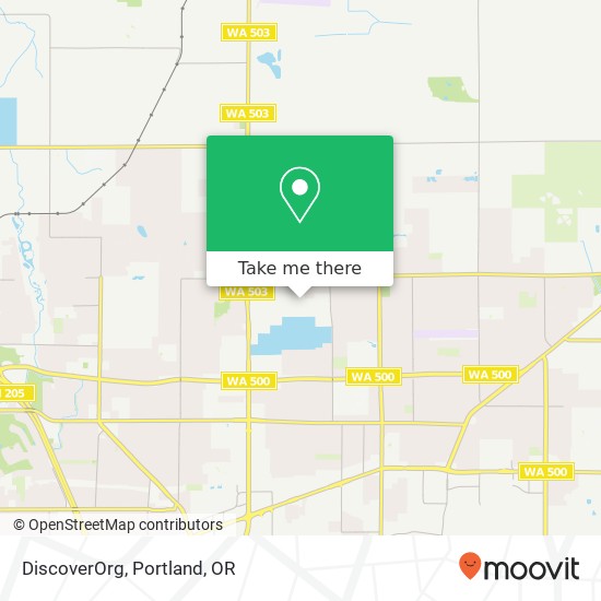 Mapa de DiscoverOrg