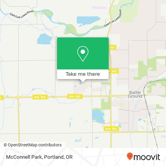 Mapa de McConnell Park
