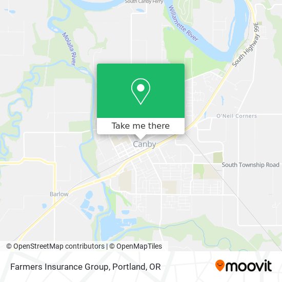 Farmers Insurance Group map