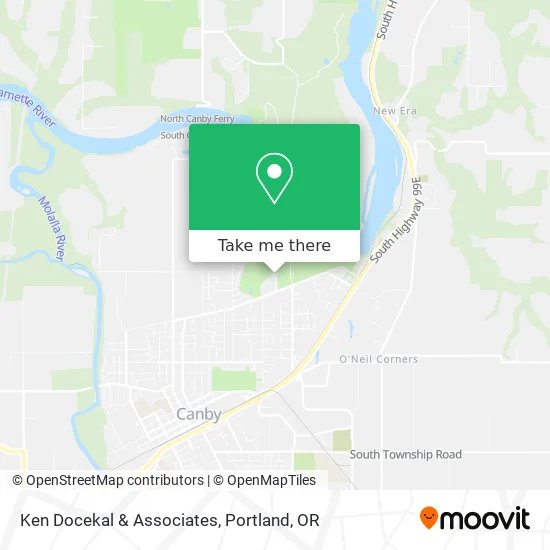 Ken Docekal & Associates map