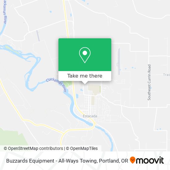Buzzards Equipment - All-Ways Towing map