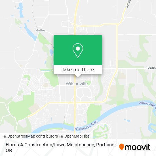 Flores A Construction / Lawn Maintenance map