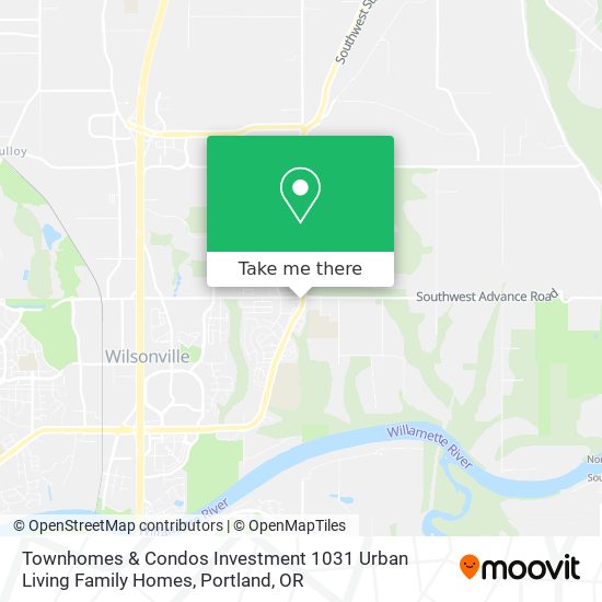 Townhomes & Condos Investment 1031 Urban Living Family Homes map
