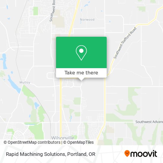 Rapid Machining Solutions map
