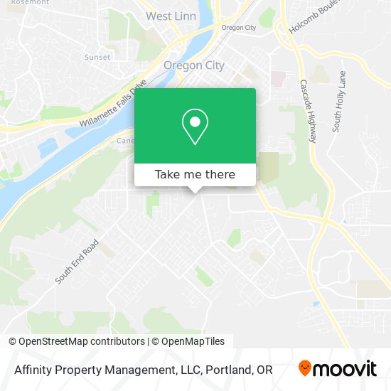 Affinity Property Management, LLC map