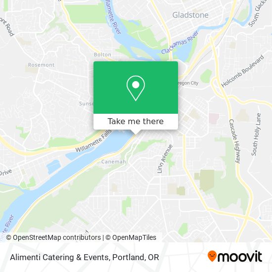 Alimenti Catering & Events map