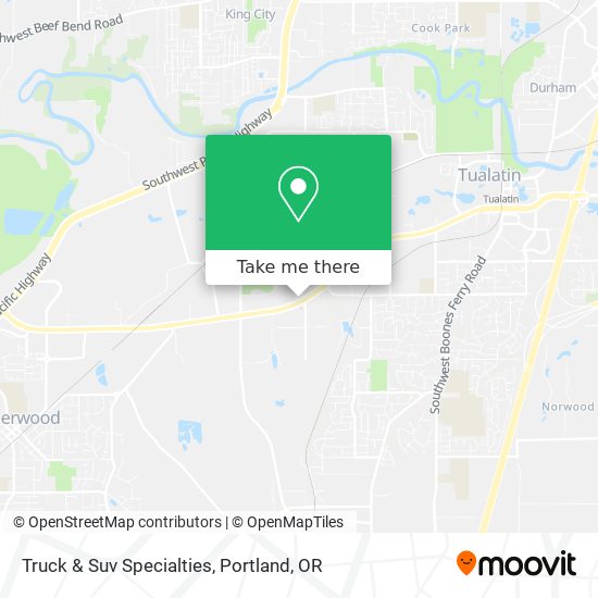 Truck & Suv Specialties map