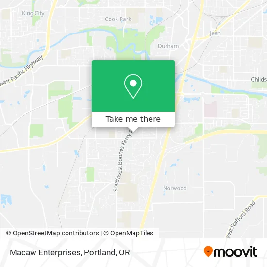 Macaw Enterprises map