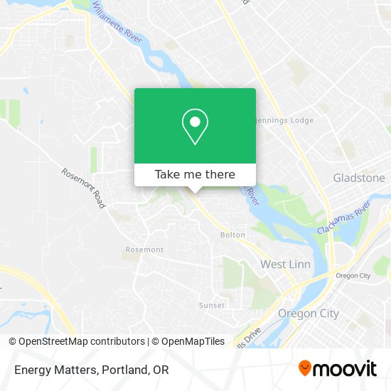 Energy Matters map