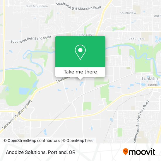 Anodize Solutions map