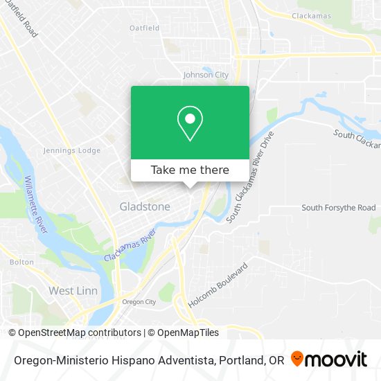 Mapa de Oregon-Ministerio Hispano Adventista