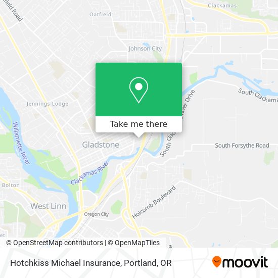 Mapa de Hotchkiss Michael Insurance