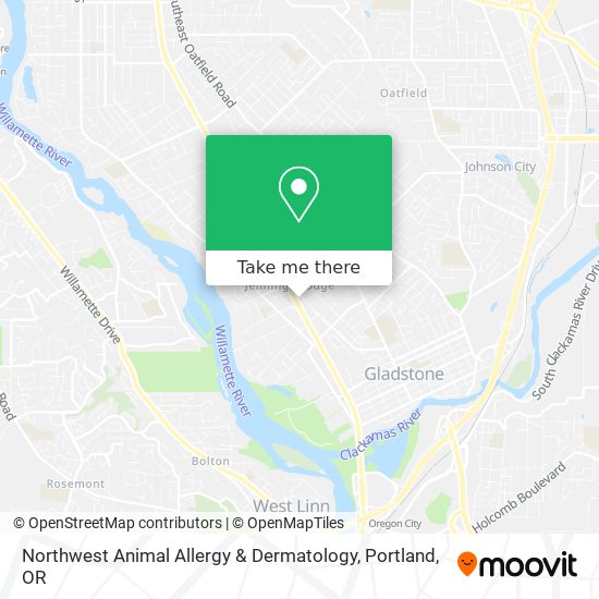 Mapa de Northwest Animal Allergy & Dermatology