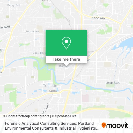 Forensic Analytical Consulting Services: Portland Environmental Consultants & Industrial Hygienists map