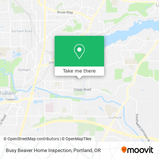 Busy Beaver Home Inspection map