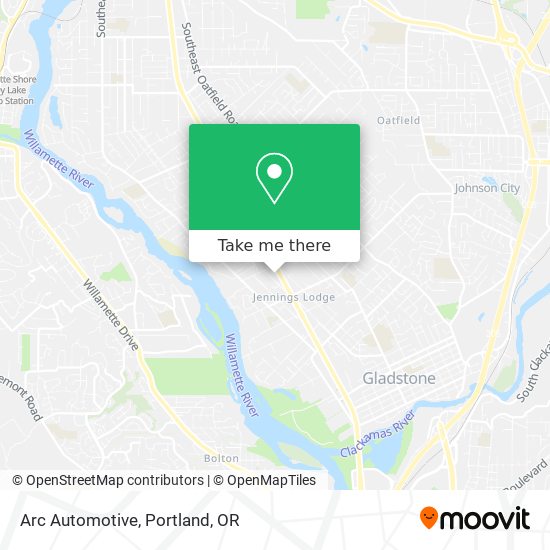 Arc Automotive map