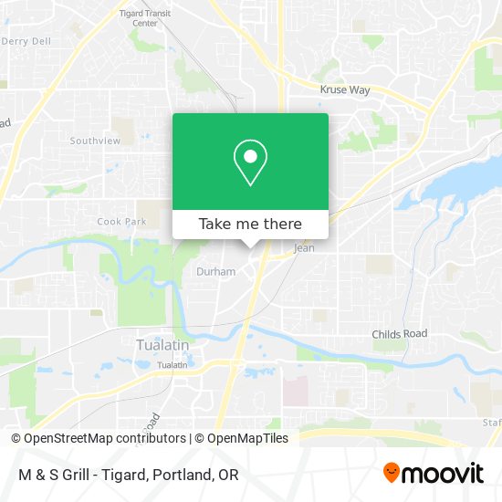 Mapa de M & S Grill - Tigard