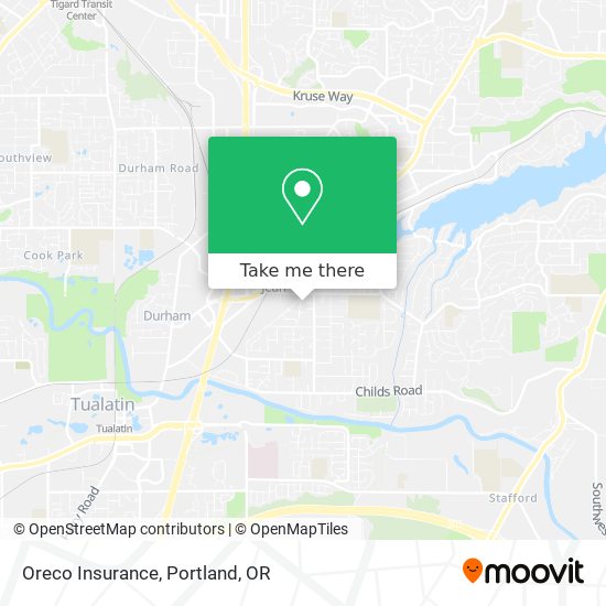 Mapa de Oreco Insurance