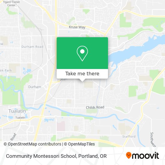 Mapa de Community Montessori School