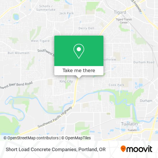 Mapa de Short Load Concrete Companies