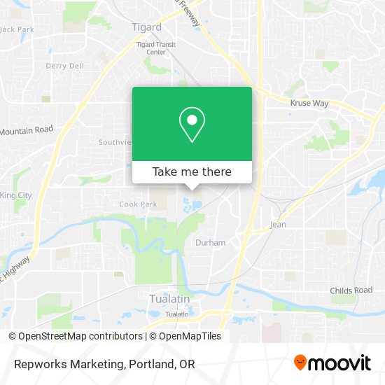 Repworks Marketing map