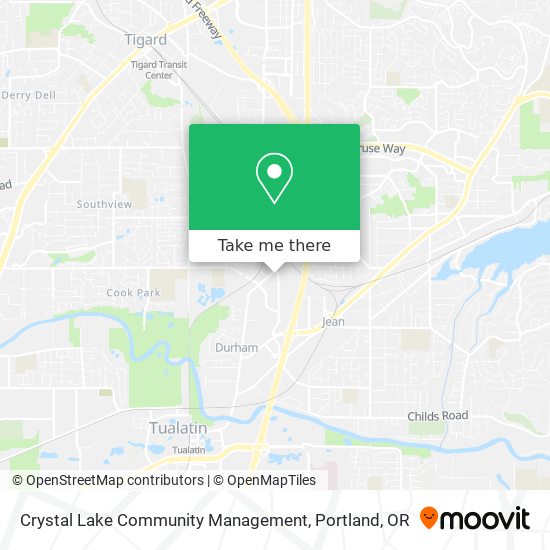 Mapa de Crystal Lake Community Management