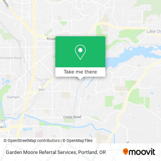 Mapa de Garden Moore Referral Services