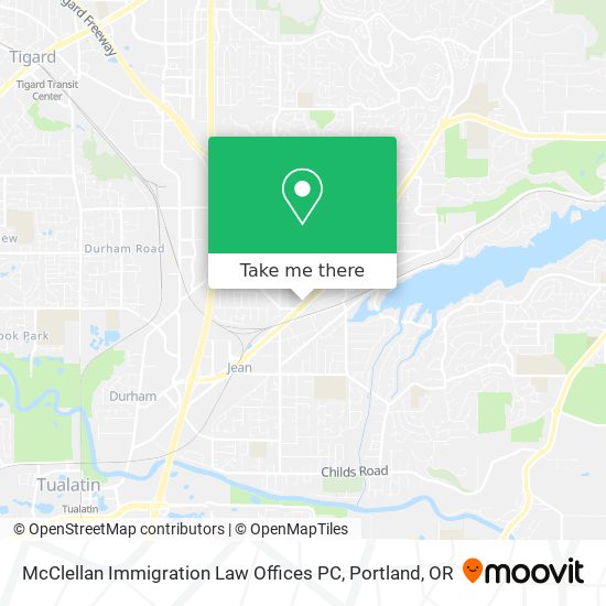 Mapa de McClellan Immigration Law Offices PC