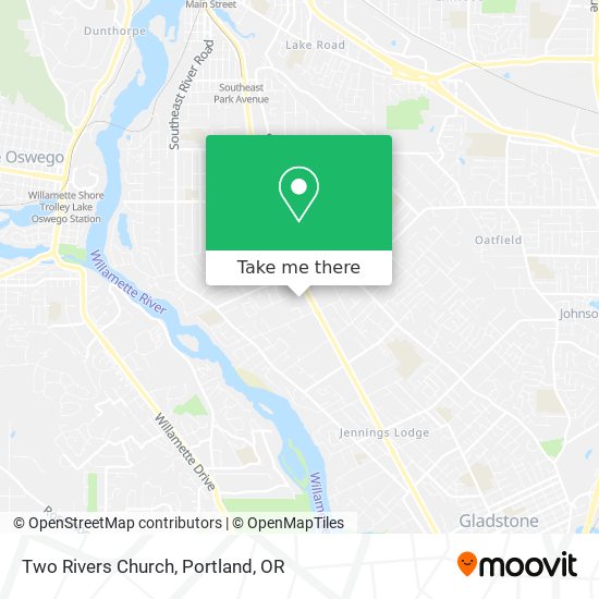 Two Rivers Church map