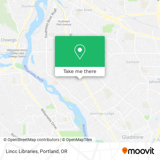 Lincc Libraries map