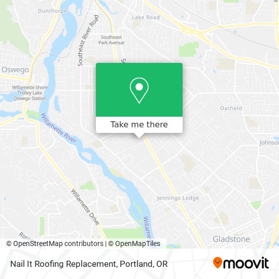Nail It Roofing Replacement map