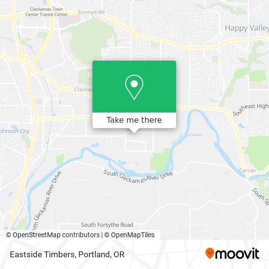 Eastside Timbers map