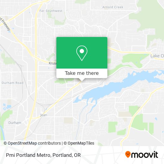 Pmi Portland Metro map