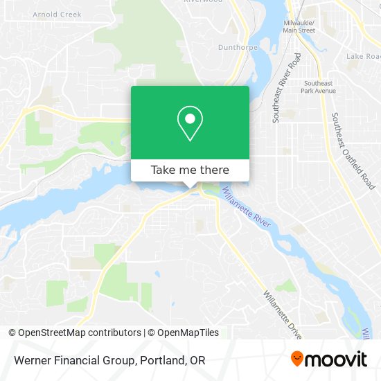 Werner Financial Group map